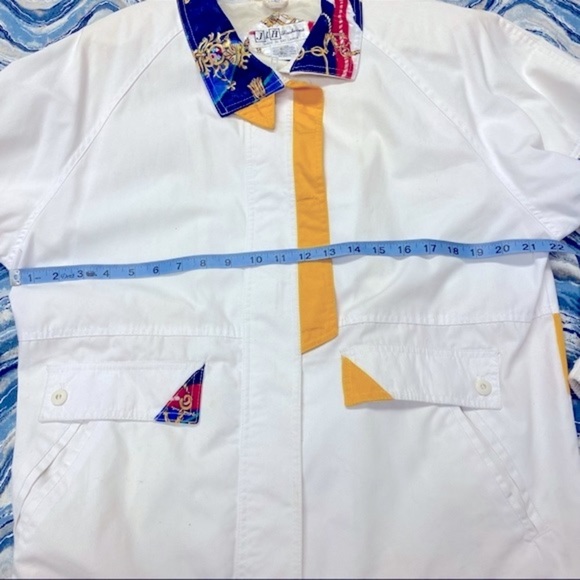 VTG Gorgeous Sm Med RARE jacket Windbreaker Coat nautical 80s 90s retro vintage - Picture 3 of 13